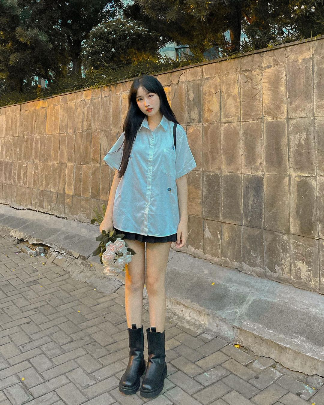 Phối đồ gen z nữ phong cách Academia