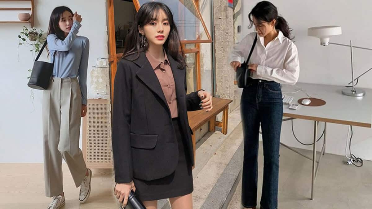 Cách phối đồ công sở nữ trẻ trung