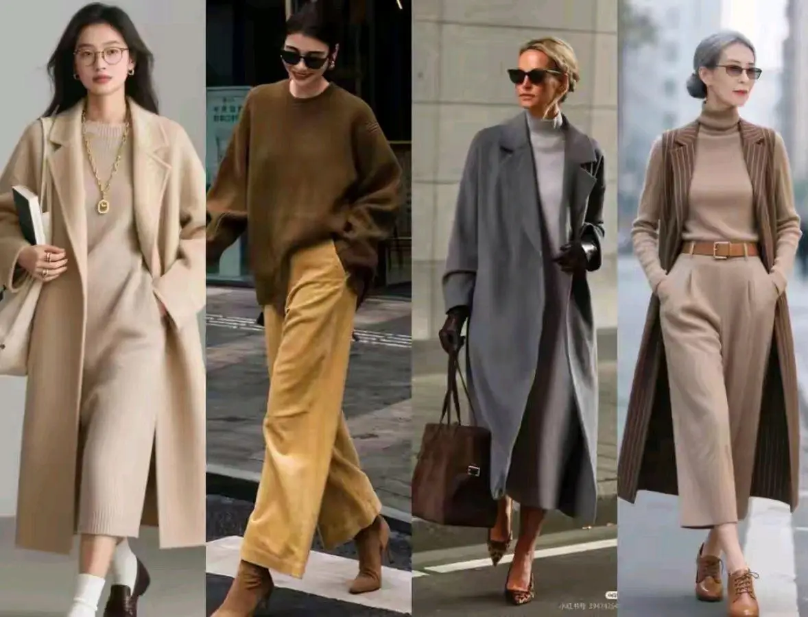 25+ Cách Phối Đồ Thu Đông Nữ Sành Điệu Hack Dáng 6 Phối đồ thu đông nữ theo màu sắc