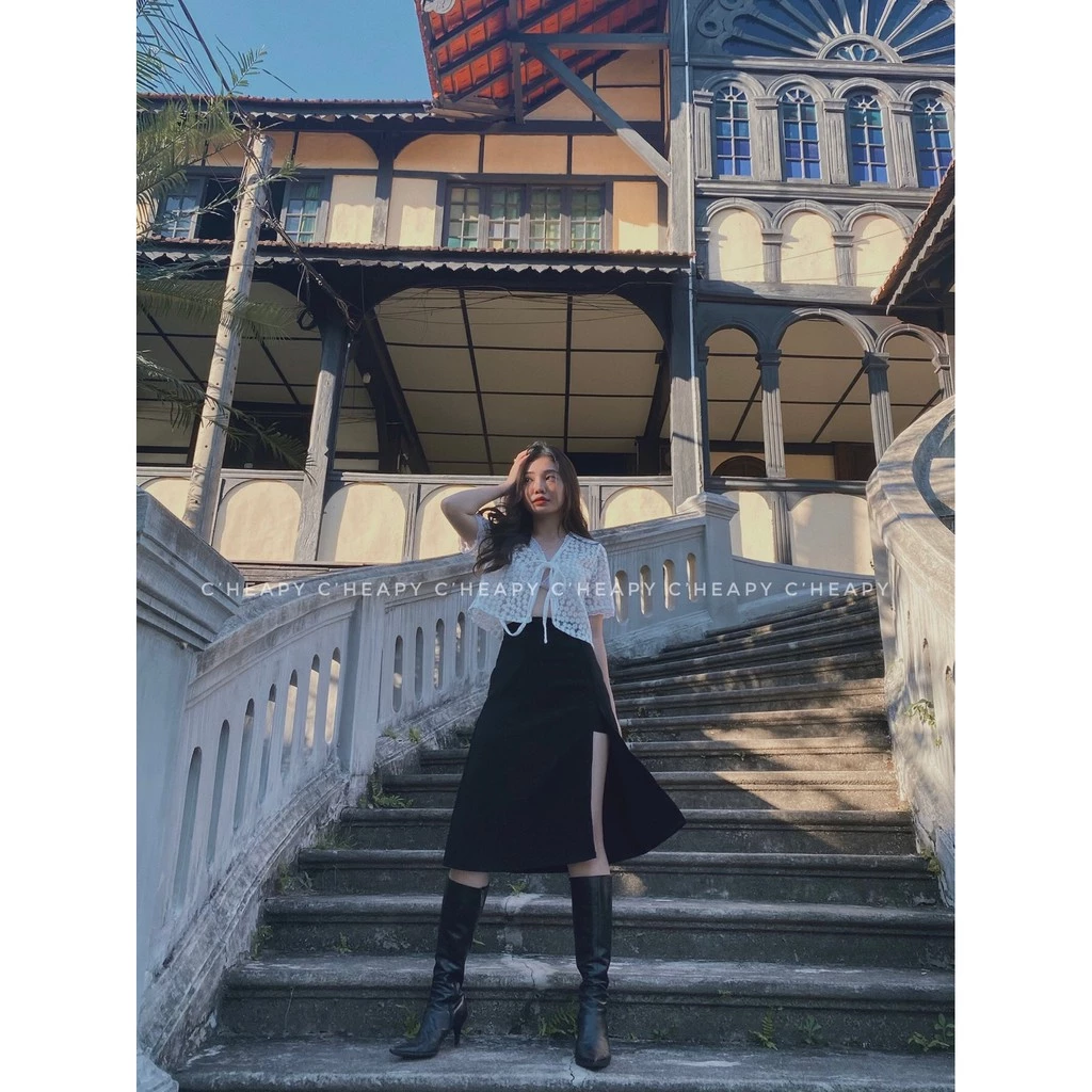 Chân Váy Dài Xẻ Midi Cheapy Vải Umi Hàn Cao Cấp Bền Đẹp 19 Chính sách đổi trả chân váy dài xẻ midi