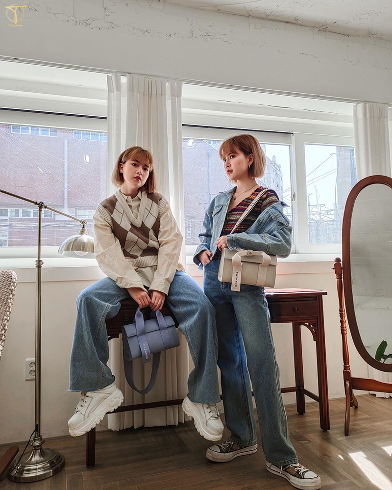 Phối đồ gen z nữ phong cách Y2K