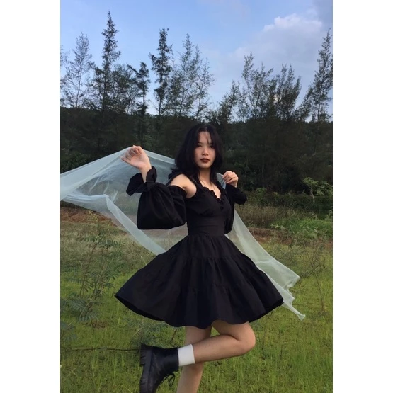 Đầm Hai Dây Snow Voan Tơ Cao Cấp, Thiết Kế Tinh Khôi 8 Đầm Hai Dây Snow Voan Tơ Cao Cấp, Thiết Kế Tinh Khôi - Ảnh 8