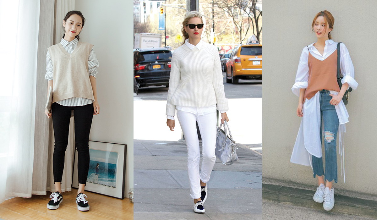 10+ Cách Mặc Áo Sơ Mi Phá Cách Sành Điệu Và Cuốn Hút 7 Cách mặc áo sơ mi phá cách kiểu trễ vai