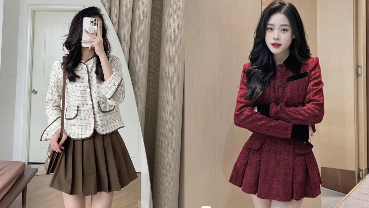 15+ Cách Phối Đồ Với Áo Khoác Dạ Ngắn Sành Điệu Hack Dáng 4 Phối đồ với áo khoác dạ ngắn kiểu Hàn Quốc