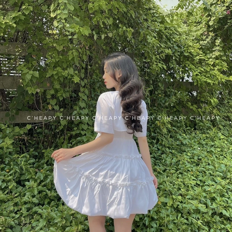 Đầm Babydoll 2 Lớp Tay Phồng Cheapy Cao Cấp, Giá Tốt 3 Đầm Babydoll 2 Lớp Tay Phồng Cheapy Cao Cấp, Giá Tốt - Ảnh 3