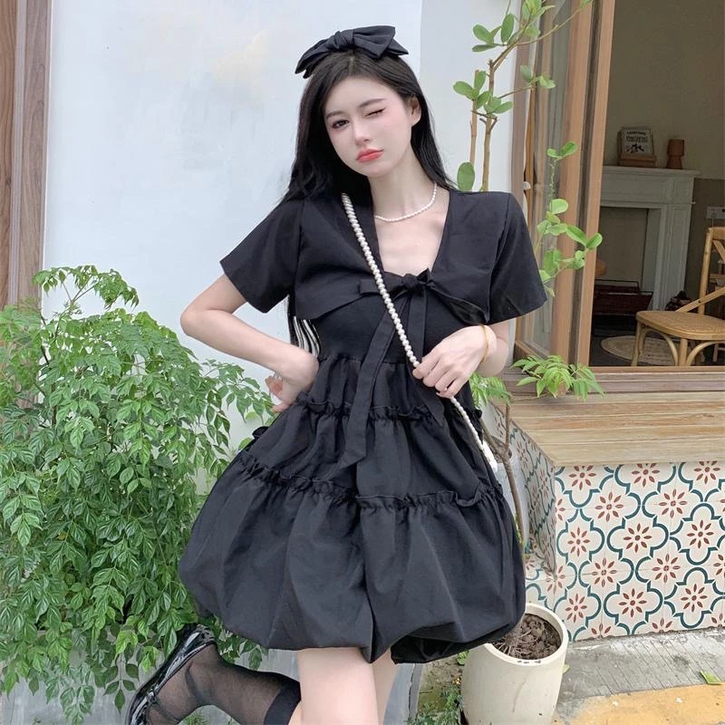 Đầm Babydoll 2 Lớp Tay Phồng Cheapy Cao Cấp, Giá Tốt 5 Đầm Babydoll 2 Lớp Tay Phồng Cheapy Cao Cấp, Giá Tốt - Ảnh 5