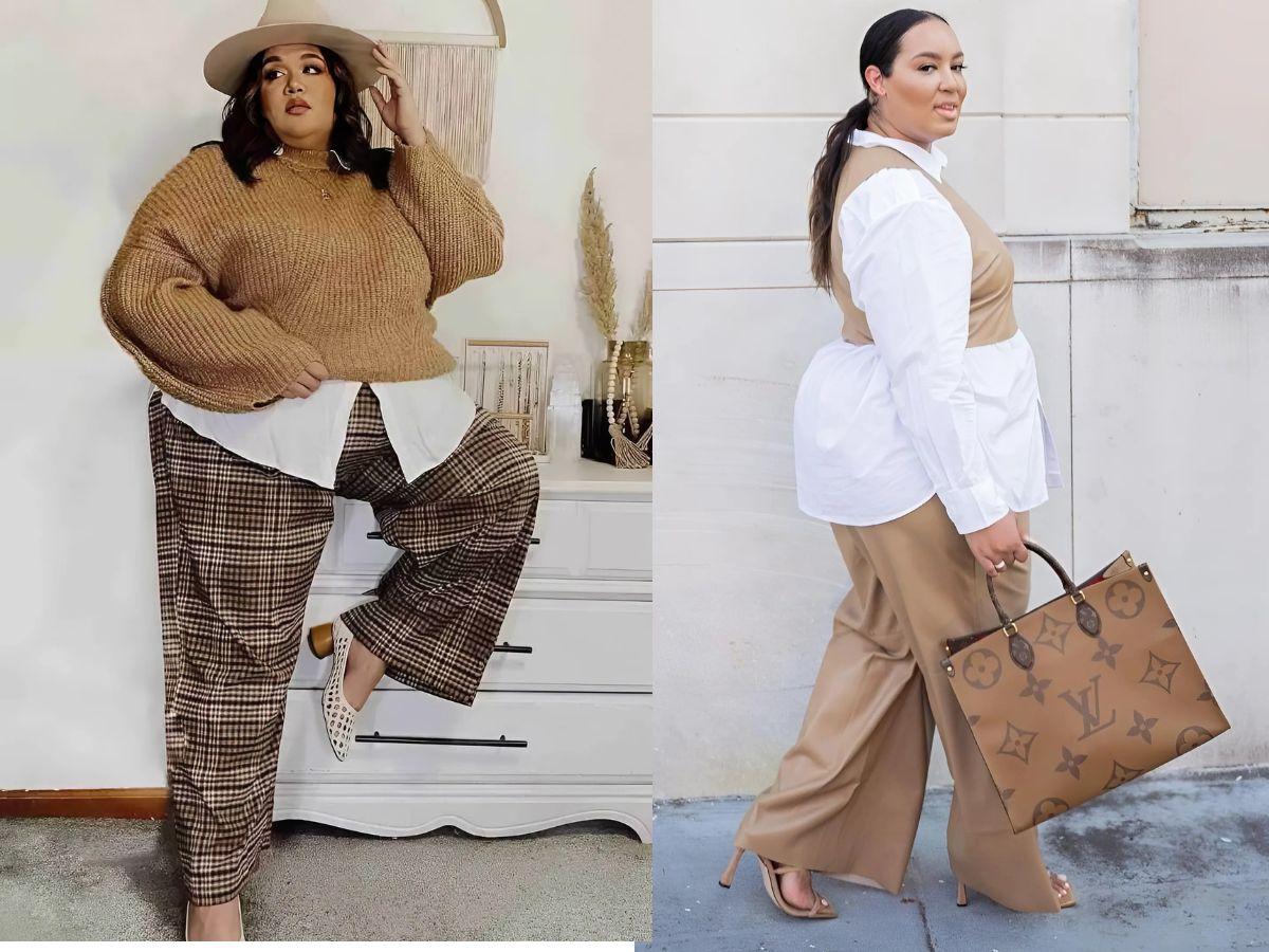 Mẫu đầm suông cho người mập lùn