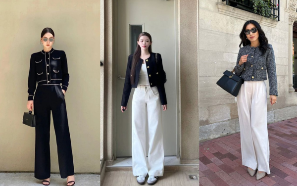 Bật Mí 15+ Cách Phối Đồ Với Áo Khoác Da Nữ Sành Điệu 2 phối áo khoác da nữ công sở