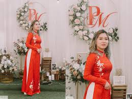 ao dai mau cam phoi quan mau gi 2619