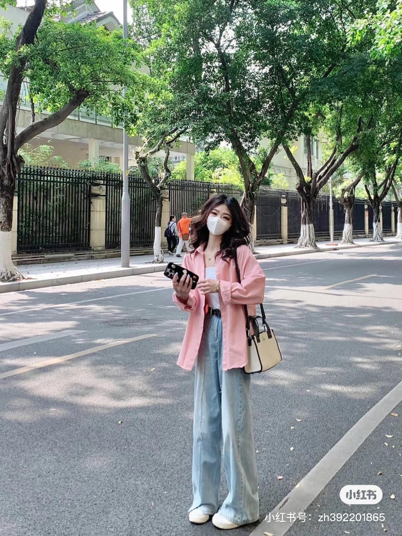 Màu Hồng Pastel Phối Với Màu Gì & 10+ Cách Phối Đồ Cực Xinh 2 Phối đồ màu hồng pastel cá tính