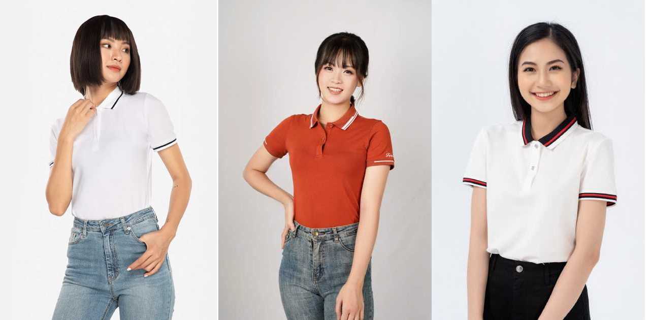 15+ Cách Phối Đồ Với Áo Polo Nữ Form Rộng Hack Dáng 3 Phối đồ với áo polo nữ form rộng và chân váy