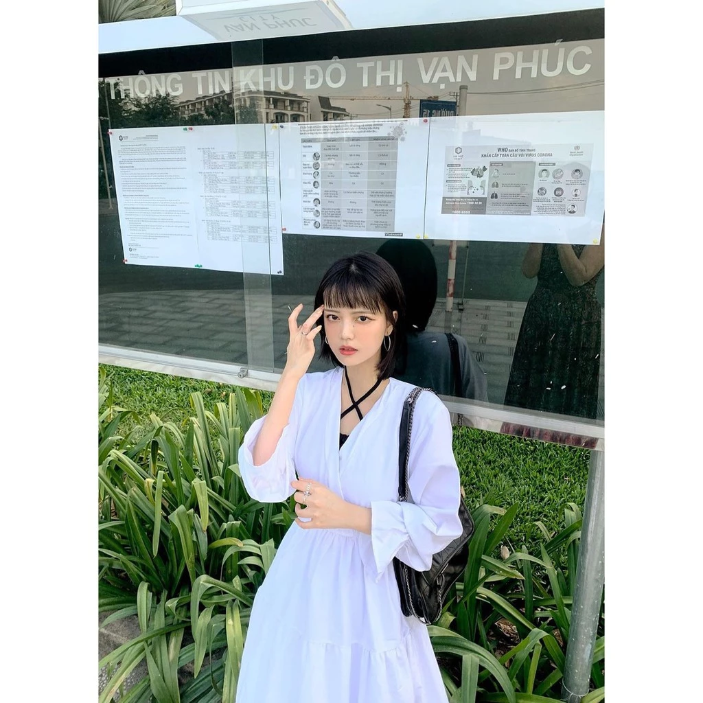 đầm wale dài dạo phố năng động