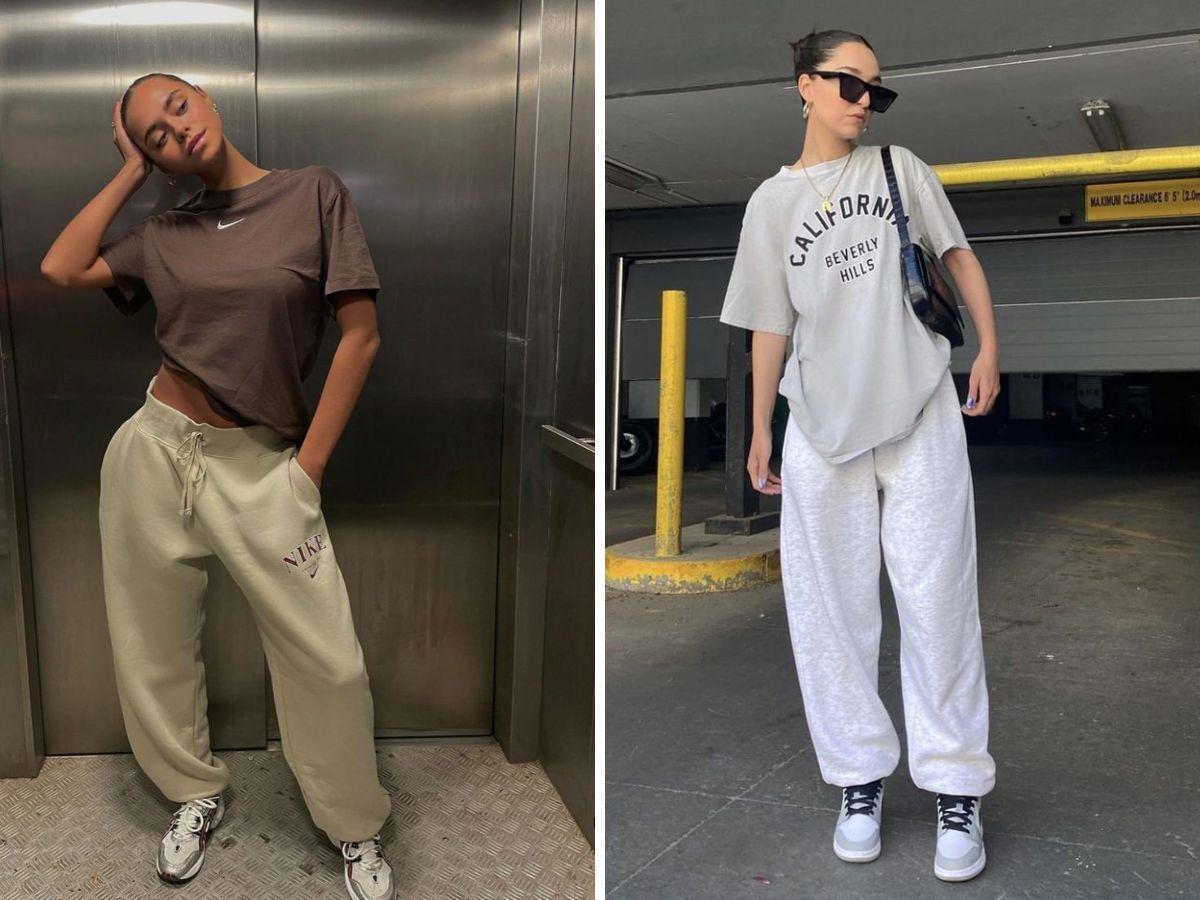 10+ Cách Phối Đồ Với Quần Jogger Nữ Biến Hóa Mọi Phong Cách 4 Jogger và hoodie nữ