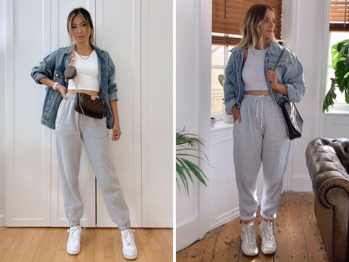 10+ Cách Phối Đồ Với Quần Jogger Nữ Biến Hóa Mọi Phong Cách 2 Phối đồ với quần jogger nữ