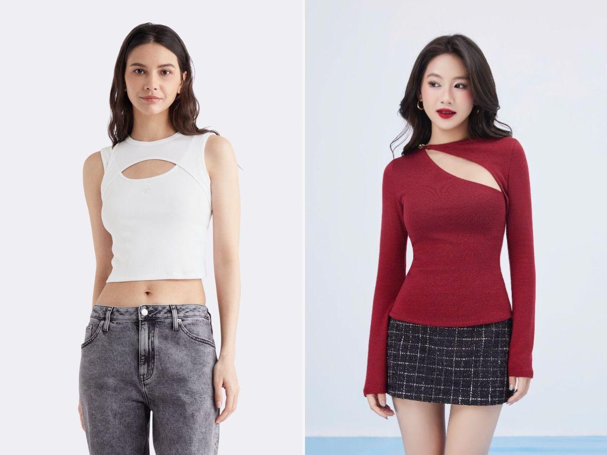 DIY áo thun rộng thành áo tua rua