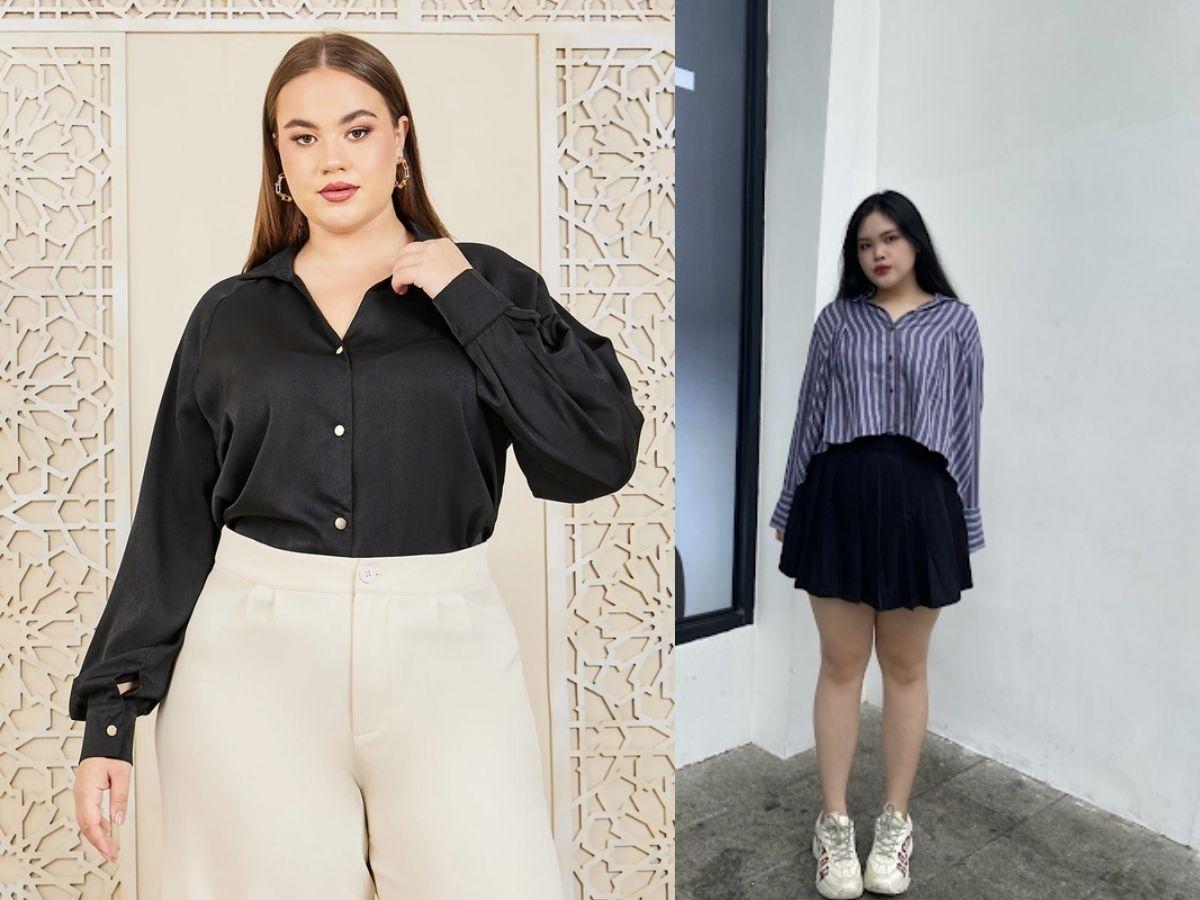 10+ Cách Phối Áo Sơ Mi Cho Người Mập Nữ Hack Dáng Đỉnh 3 Cách phối áo sơ mi cho người mập nữ