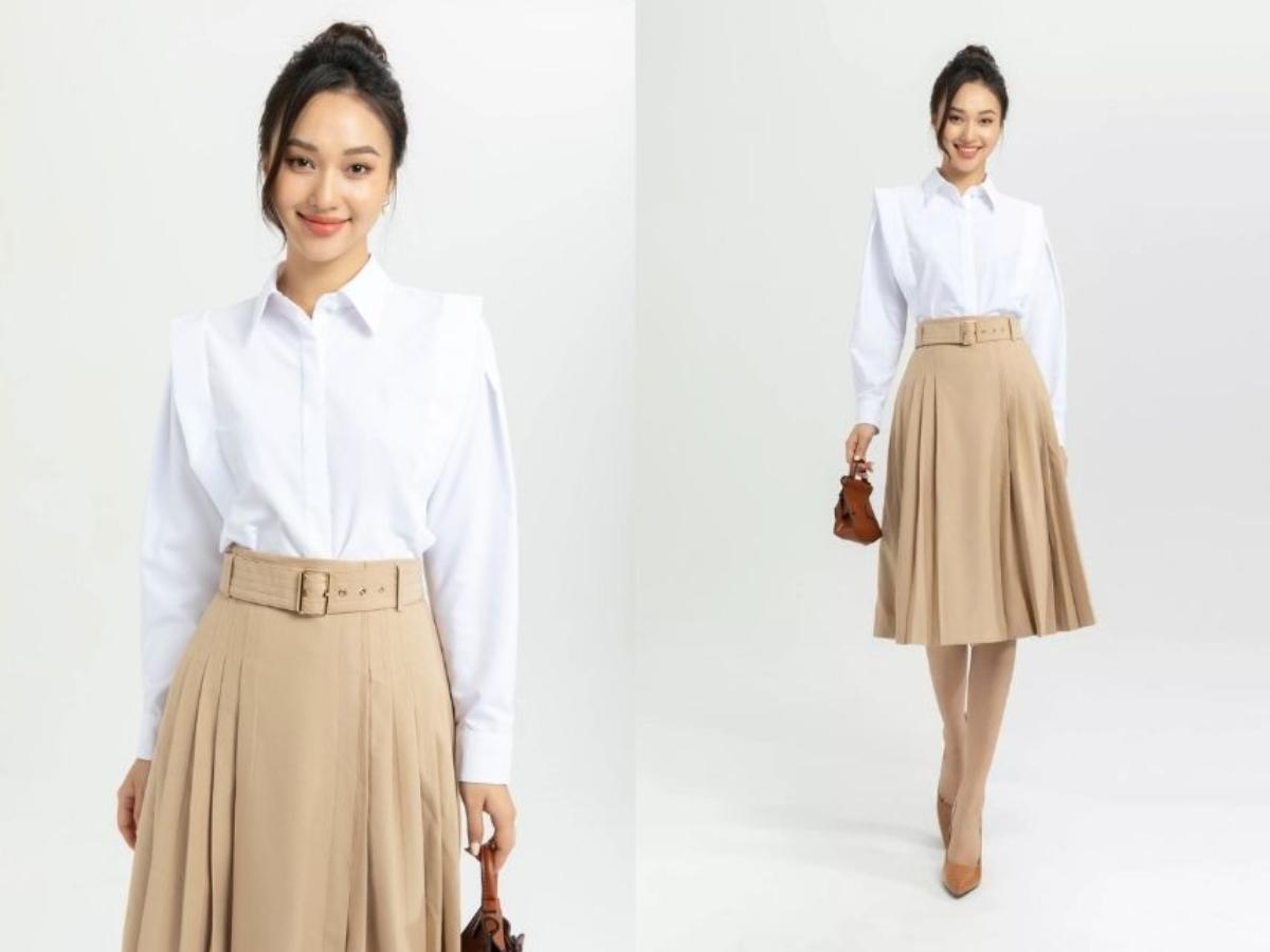 15+ Cách Phối Đồ Với Chân Váy Dài Đi Tiệc Sang Trọng 6 Công thức phối đồ với chân váy dài đi tiệc