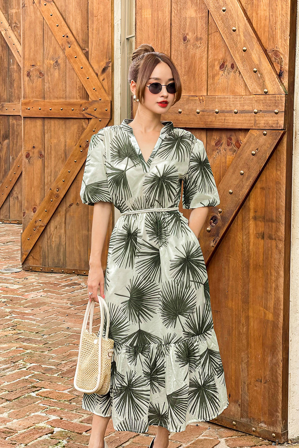 TOP 30+ Mẫu Đầm Đi Biển Đẹp Sang Chảnh & Hack Dáng 5 Đầm baby doll đi biển