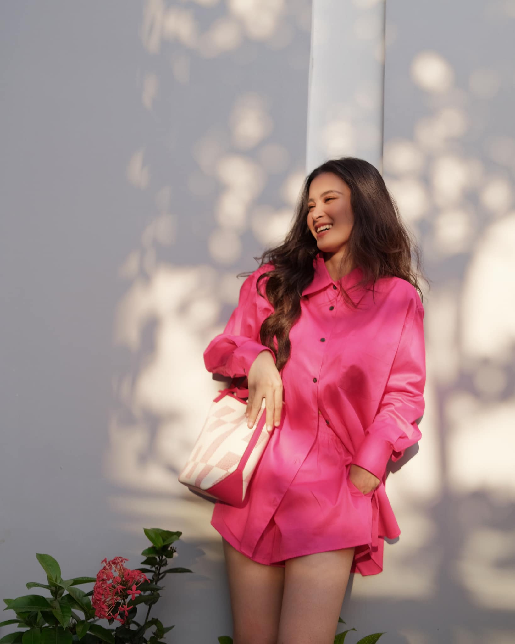 Màu Hồng Pastel Phối Với Màu Gì & 10+ Cách Phối Đồ Cực Xinh 5 Phối màu monochrome với các sắc độ hồng