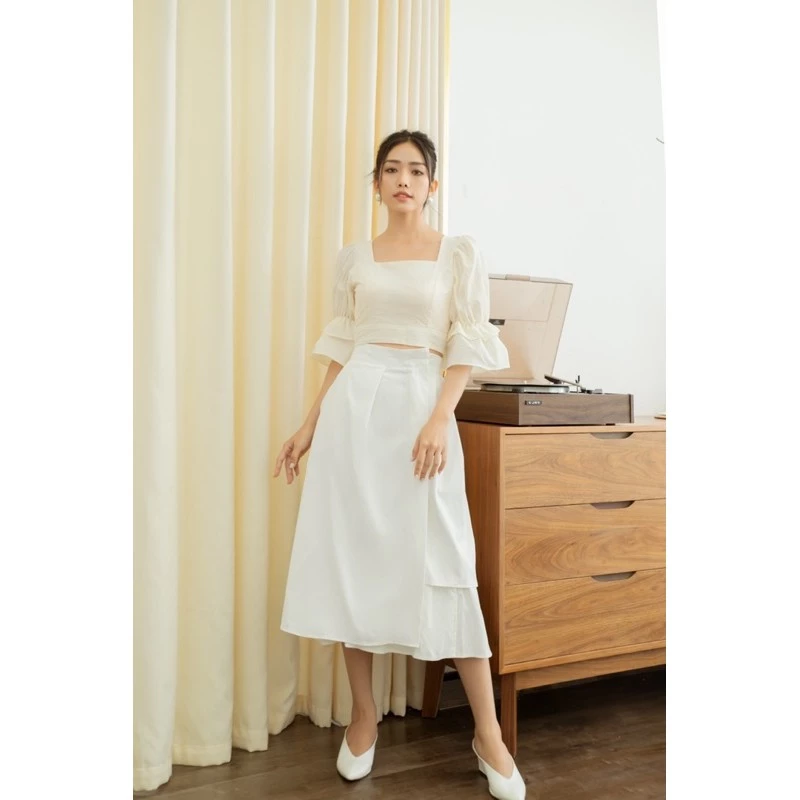 chân váy a dáng dài