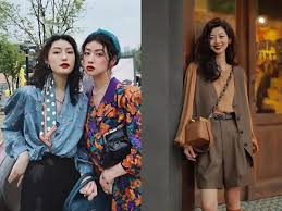 Phối đồ phong cách retro nữ tính