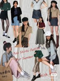 20+ Cách Phối Đồ Với Áo Polo Nữ Sành Điệu, Thanh Lịch 1 Phối đồ với áo polo nữ thanh lịch