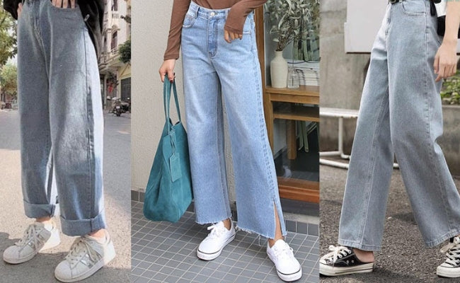 mac quan jean ong rong mang giay gi cho nu 2334