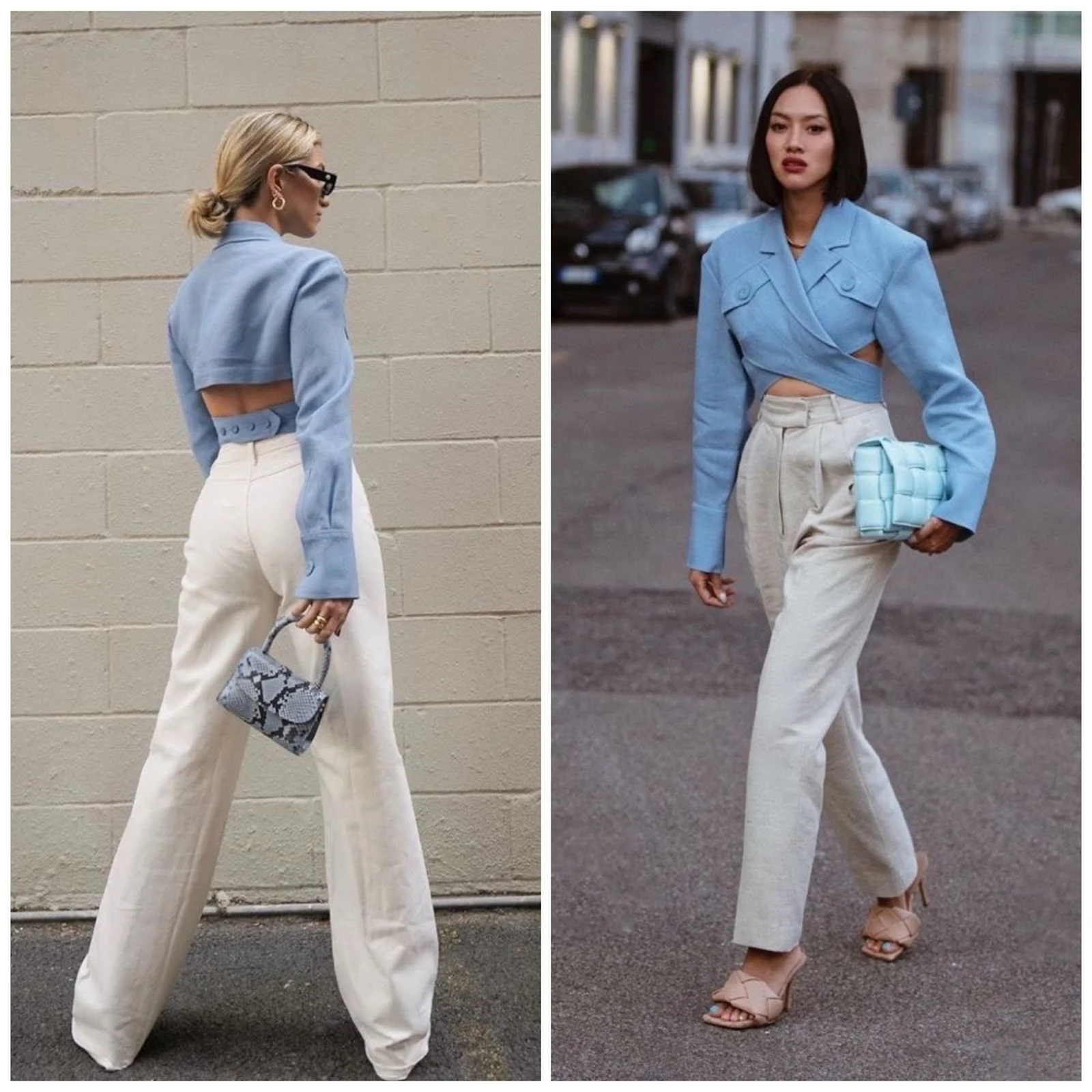 quần kem phối áo màu gì