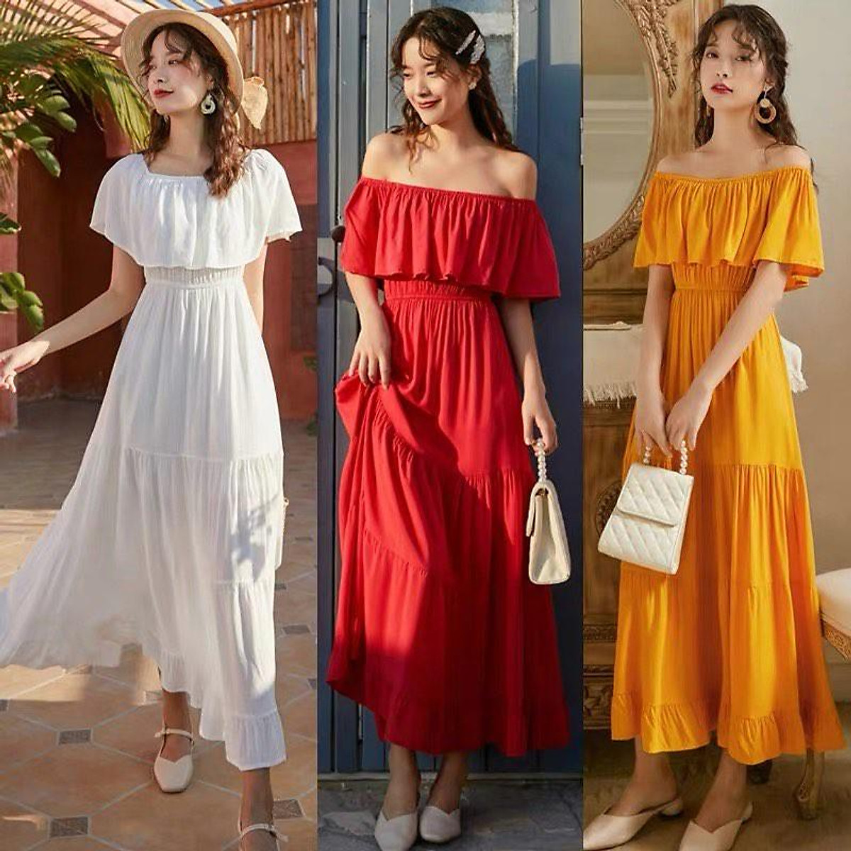 TOP 30+ Mẫu Đầm Đi Biển Đẹp Sang Chảnh & Hack Dáng 9 Shop bán đầm đi biển đẹp