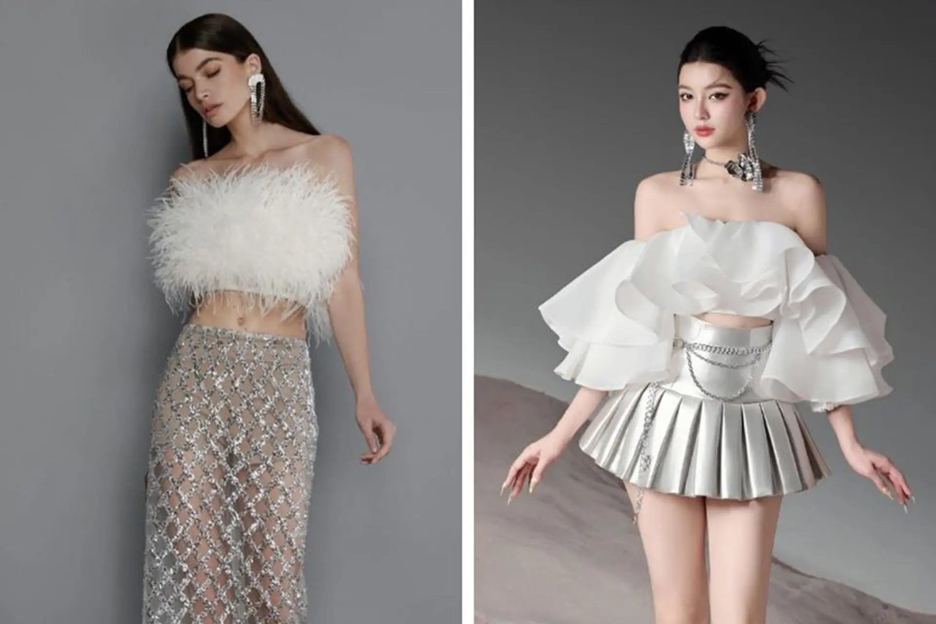 màu bạc phối với màu gì sang trọng