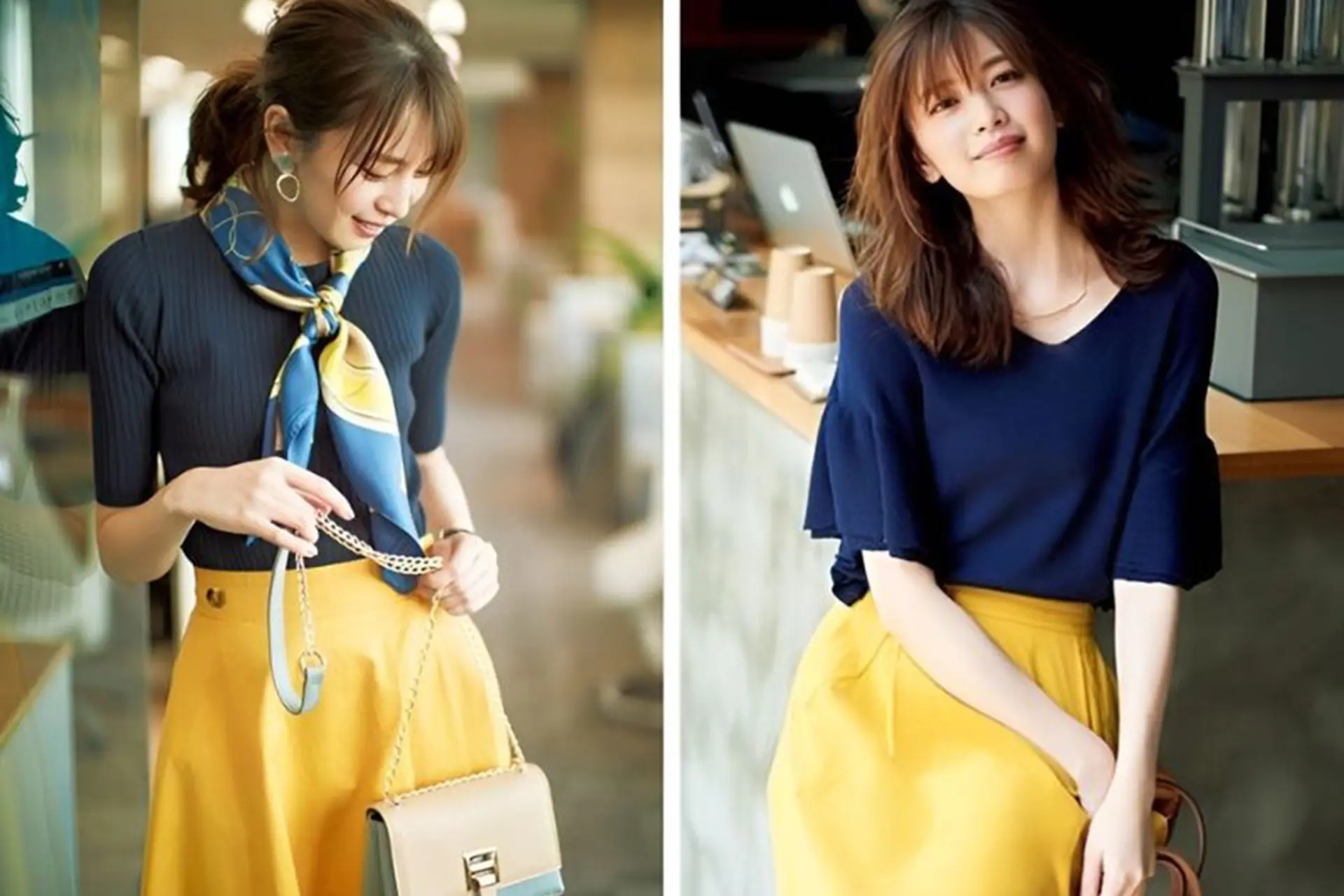 Nguyên tắc phối đồ với màu vàng chanh