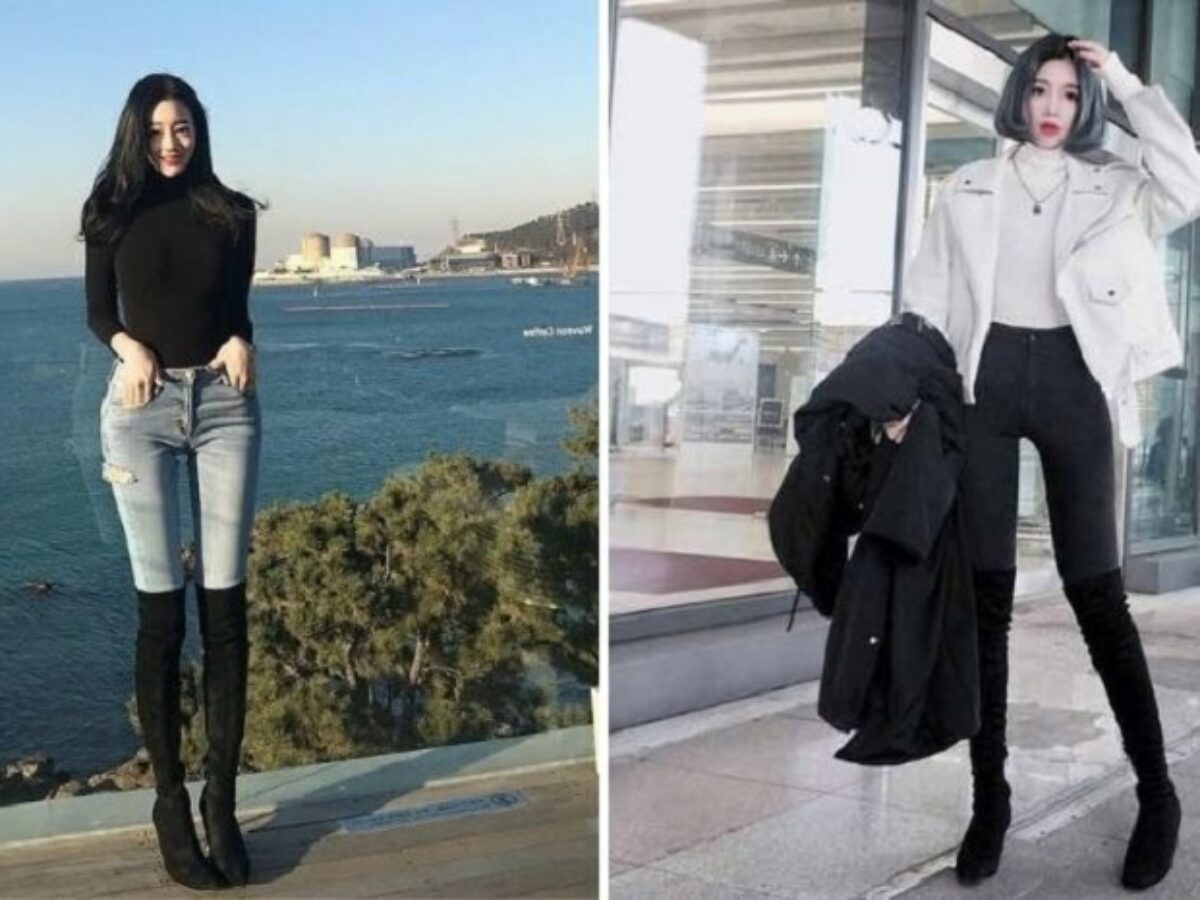 15+ Cách Phối Đồ Với Giày Boot Nữ Cổ Cao Sành Điệu 7 Phối đồ với boot cao cổ mùa đông