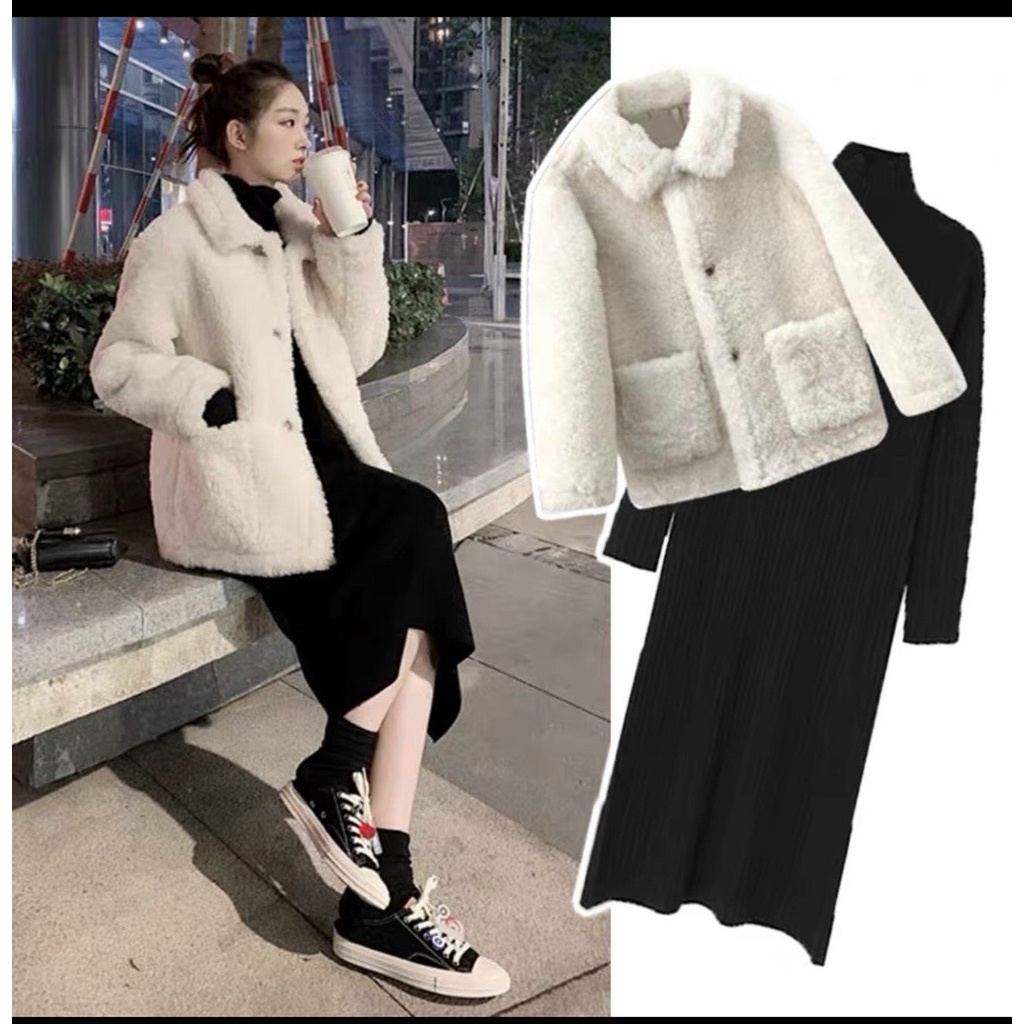 10+ Cách Mix Đồ Với Váy Len Body Sành Điệu Như Fashionista 4 Mix đồ với váy len body cá tính