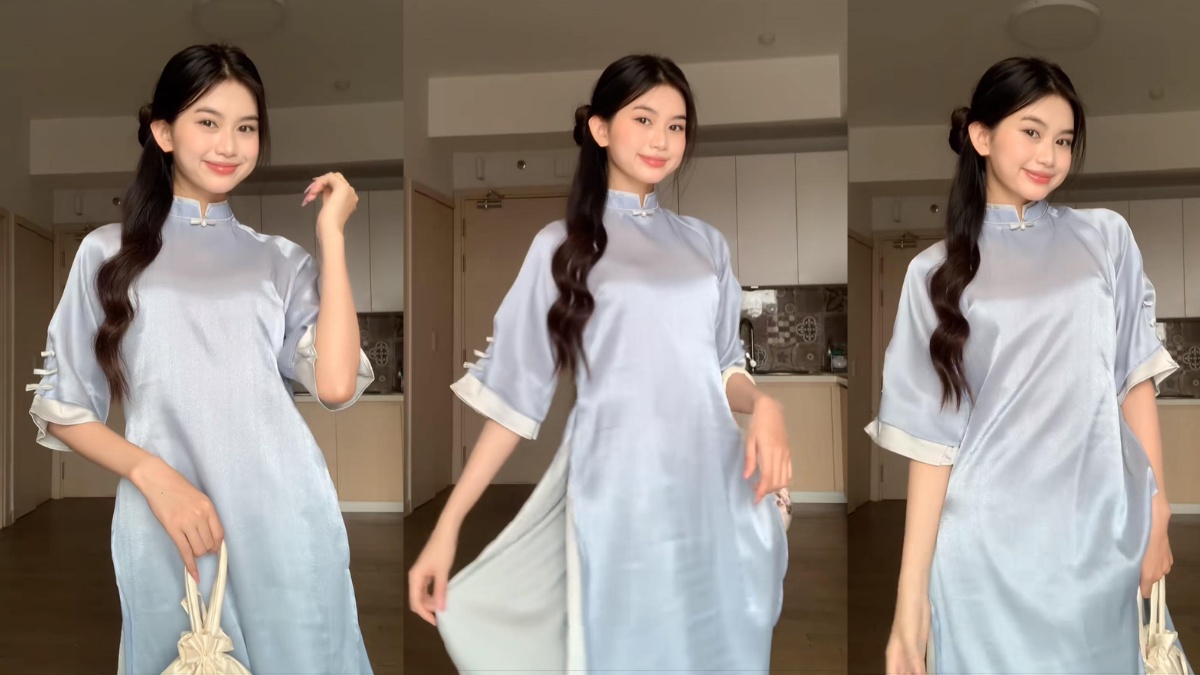 trang phục màu vàng ngày tết