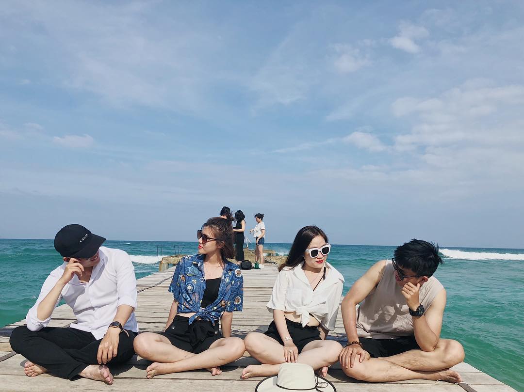 Quần short đi biển cho nữ chân ngắn