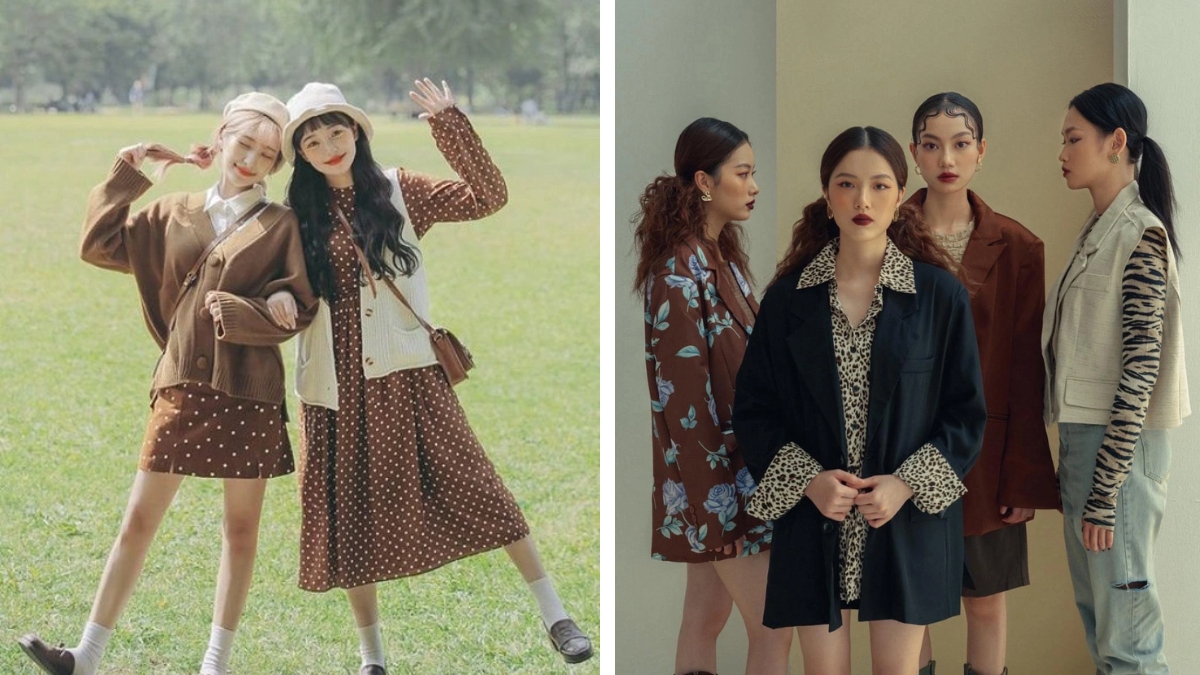 Cách phối đồ phong cách vintage nữ