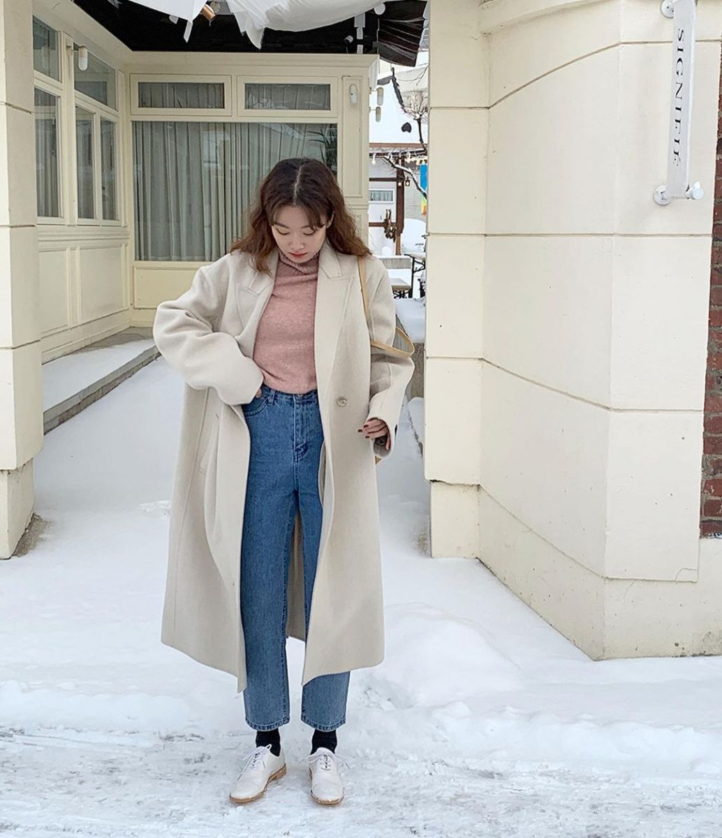 Bí Quyết Phối Đồ Đông Nữ Hack Dáng & Sành Điệu 2 Cách phối đồ đông nữ Hàn Quốc