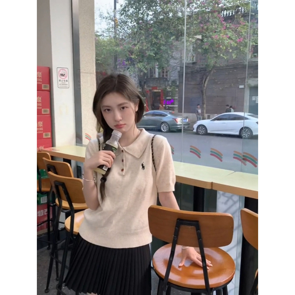 20+ Cách Phối Đồ Với Áo Polo Nữ Sành Điệu, Thanh Lịch 7 Cách phối layer với áo polo nữ