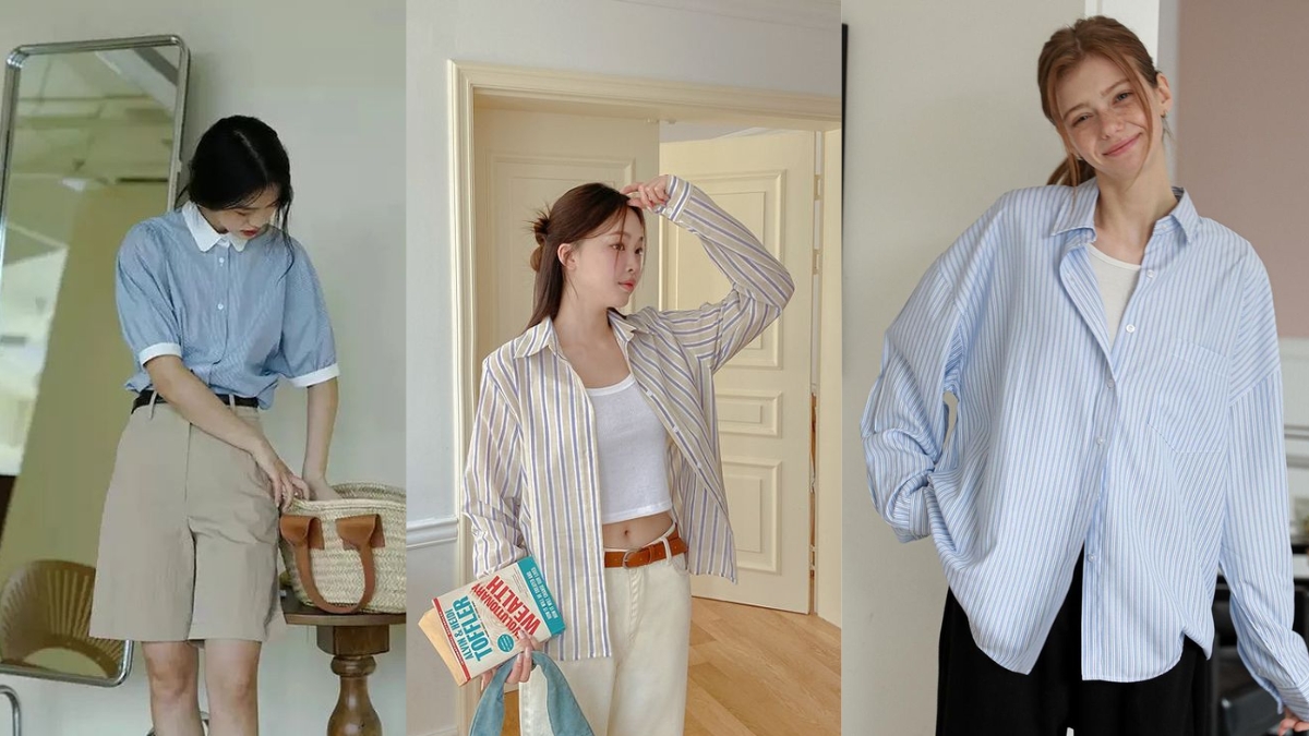 Cách phối đồ với áo sơ mi trắng nữ