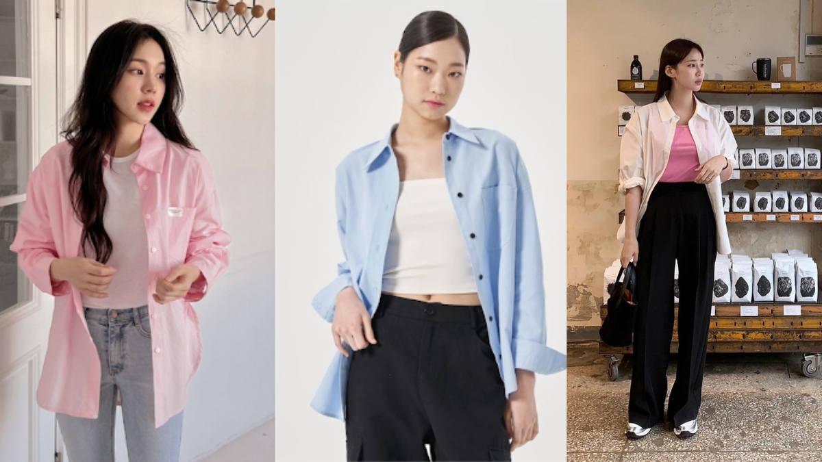 20+ Cách Phối Đồ Áo Sơ Mi Nữ Sành Điệu Hack Dáng 5 Phối đồ áo sơ mi với chân váy dài