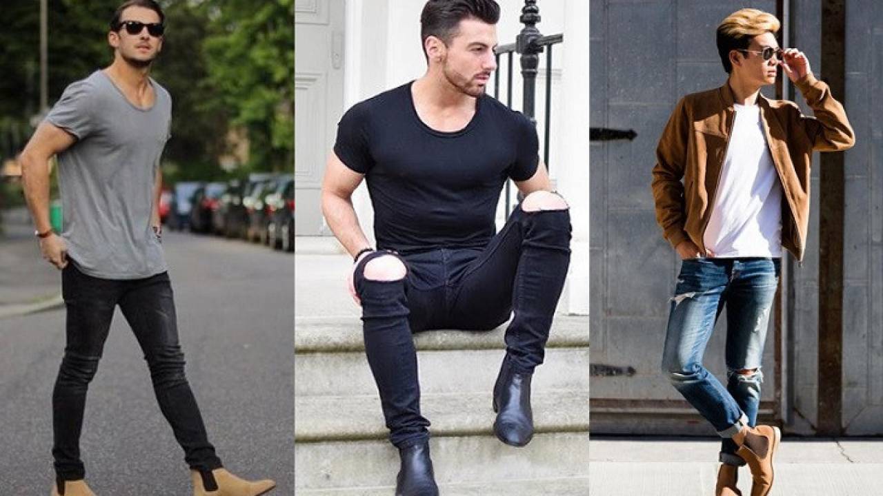 Phối đồ với boot nam màu đen