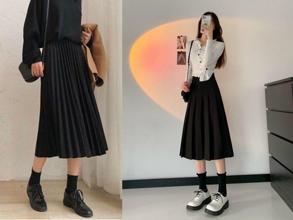 phoi do voi giay oxford nu 3604