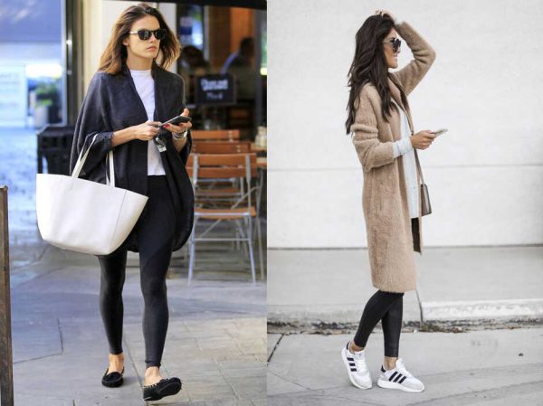 Phối đồ với quần legging từ A-Z cho mọi vóc dáng 4 Cách phối đồ với legging thanh lịch