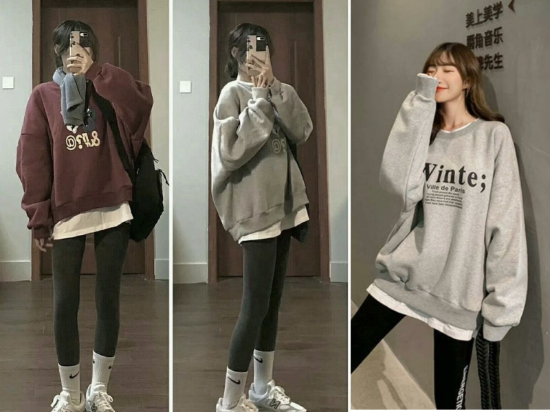 Phối đồ với quần legging từ A-Z cho mọi vóc dáng 6 Phối đồ với quần legging cho người mập