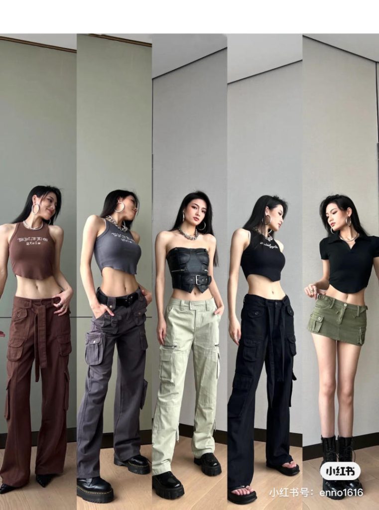 phoi do voi quan tui hop nu 3005