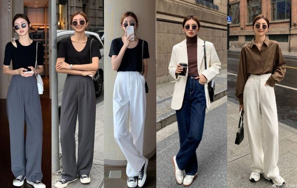 phoi giay voi quan ong rong nu 2989