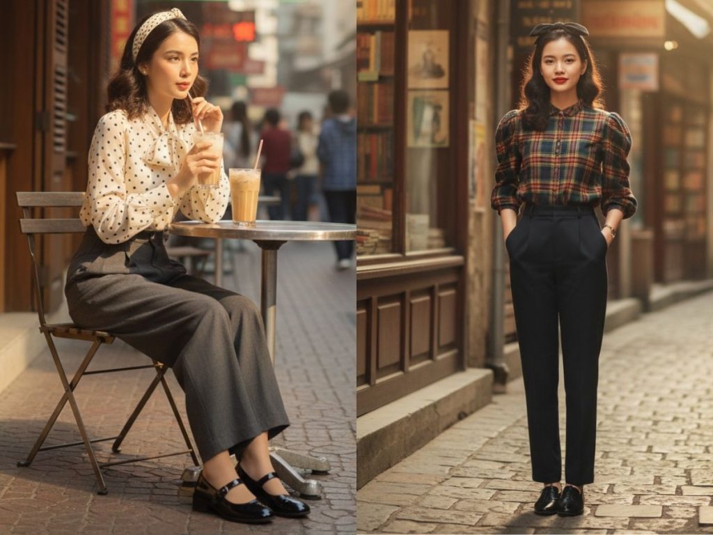 phong cach retro nu 2268