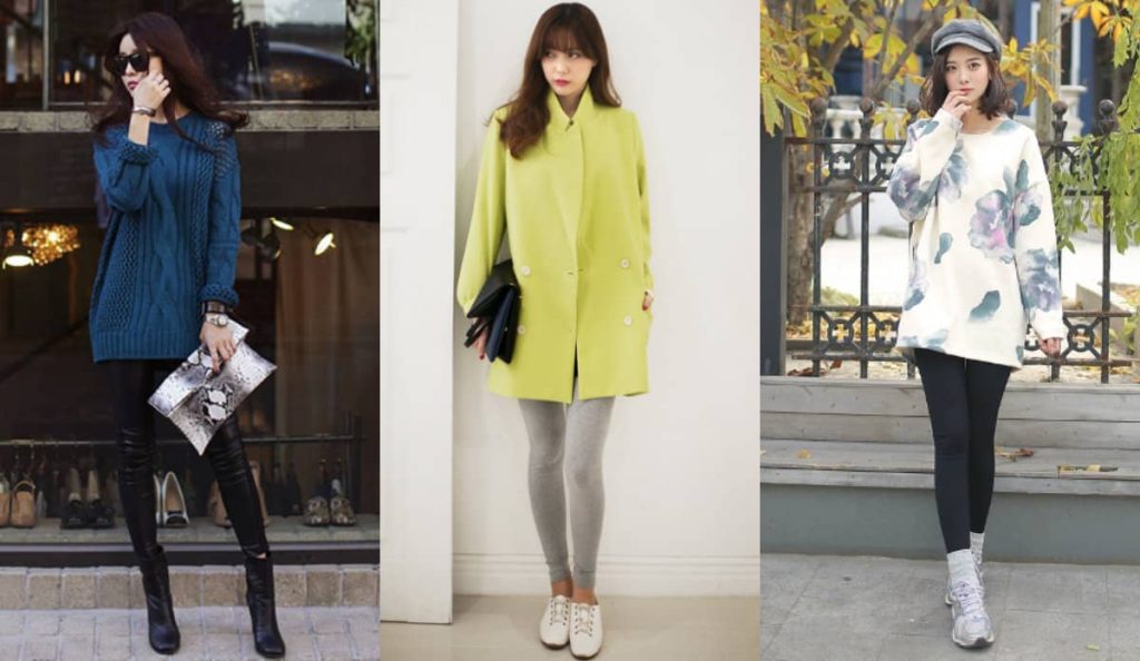 quan legging phoi ao so mi 2071