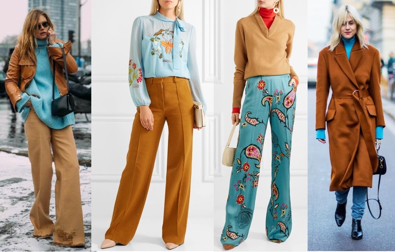 phối đồ với quần nâu