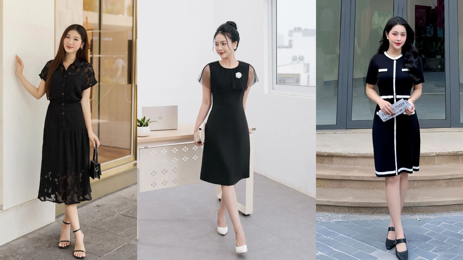 Đầm đi đám cưới cho người 1m50